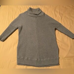 The Limited - Wool sweater with cool turtleneck twist.